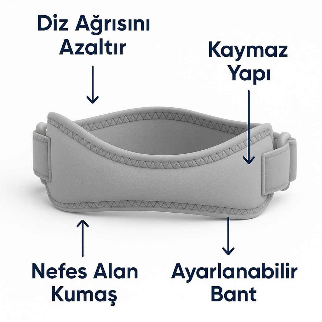 Comforvia™ Patella Dizlik — Akıllı Destek