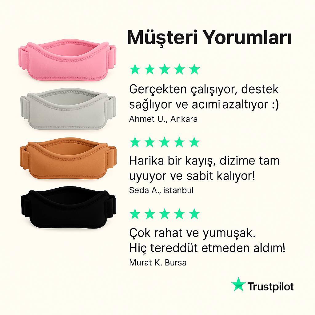 Comforvia™ Patella Dizlik — Akıllı Destek