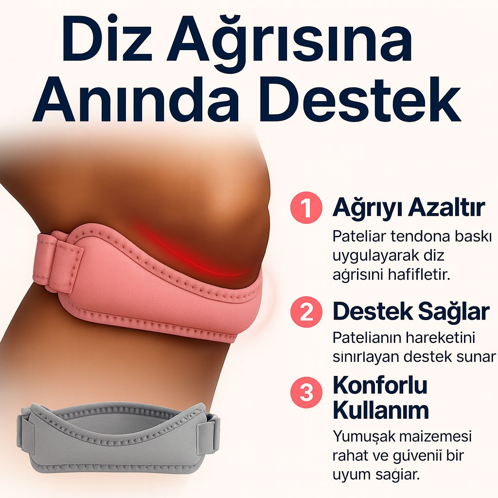 Comforvia™ Patella Dizlik — Akıllı Destek