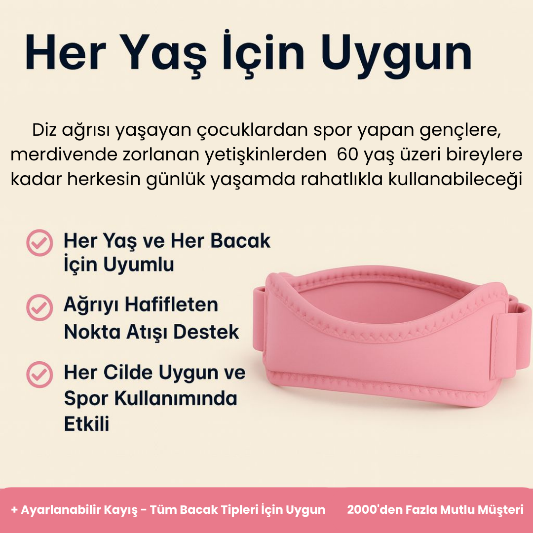 Comforvia™ Patella Dizlik — Akıllı Destek